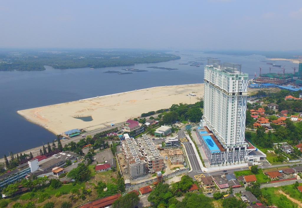 Jb City Paragon Serviced Apartment Johor Bahru Dış mekan fotoğraf