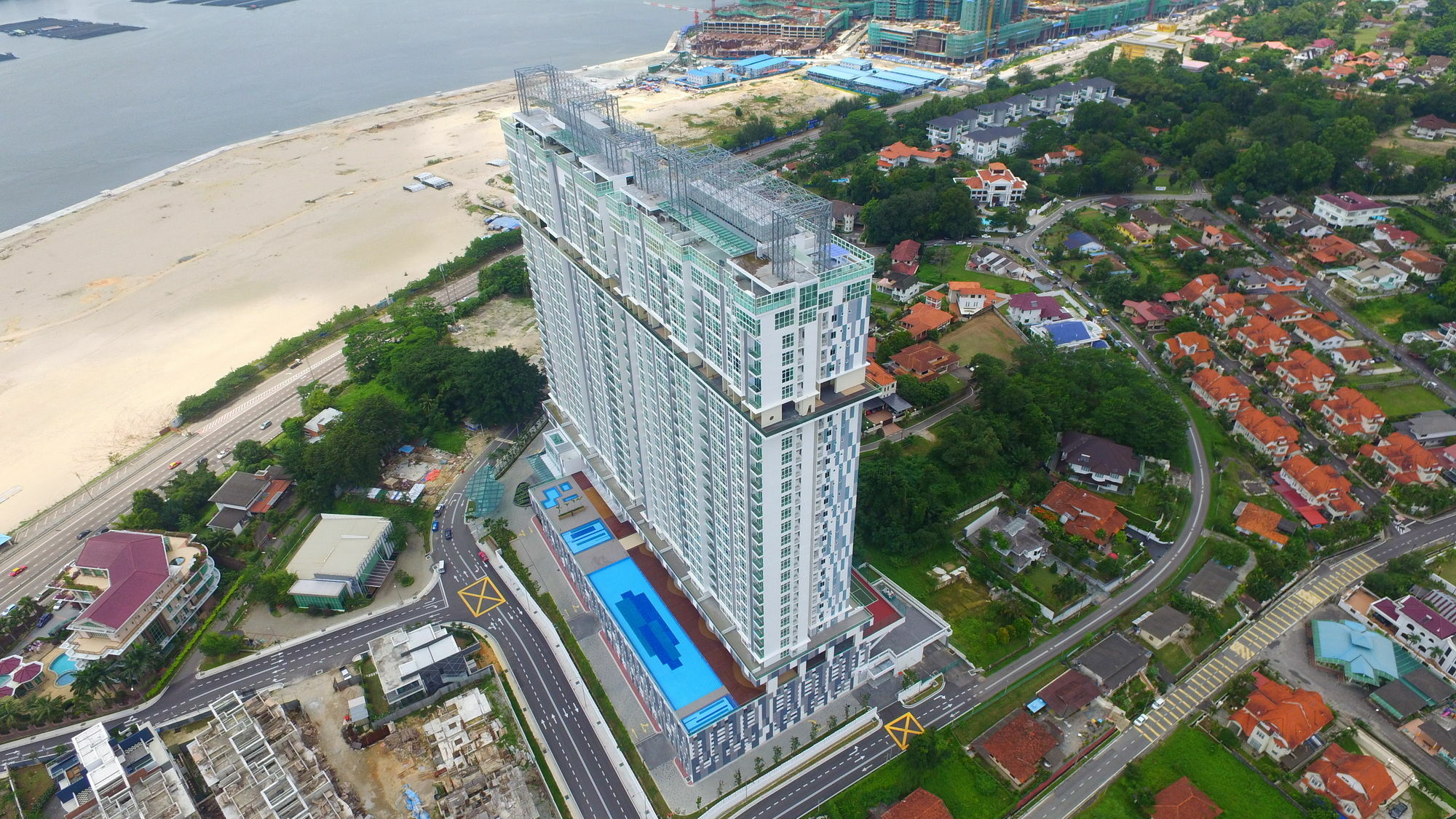 Jb City Paragon Serviced Apartment Johor Bahru Dış mekan fotoğraf